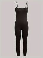 Women's Solid Color Jumpsuit Shorts
