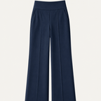 Women's High-Waist Wide-Leg Pants with Pockets