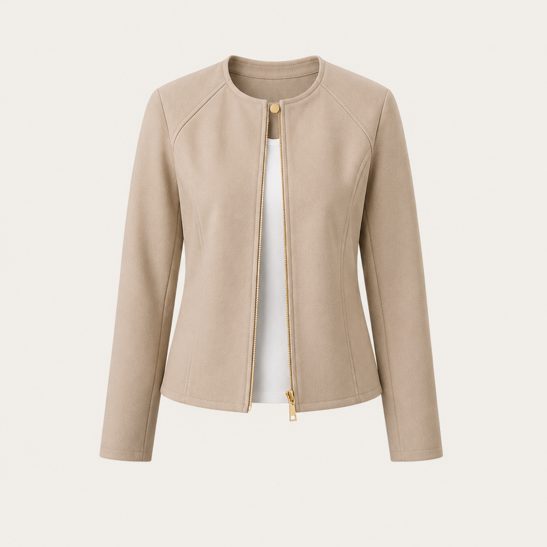 Women's Elegant Solid Color Casual Jacket