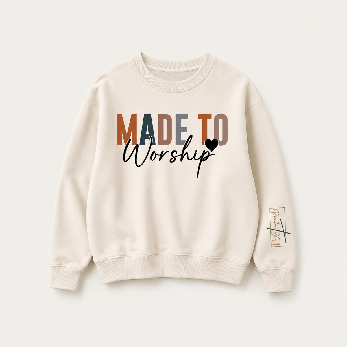 Women's Long Sleeve Round Neck Letter Print Sweatshirt