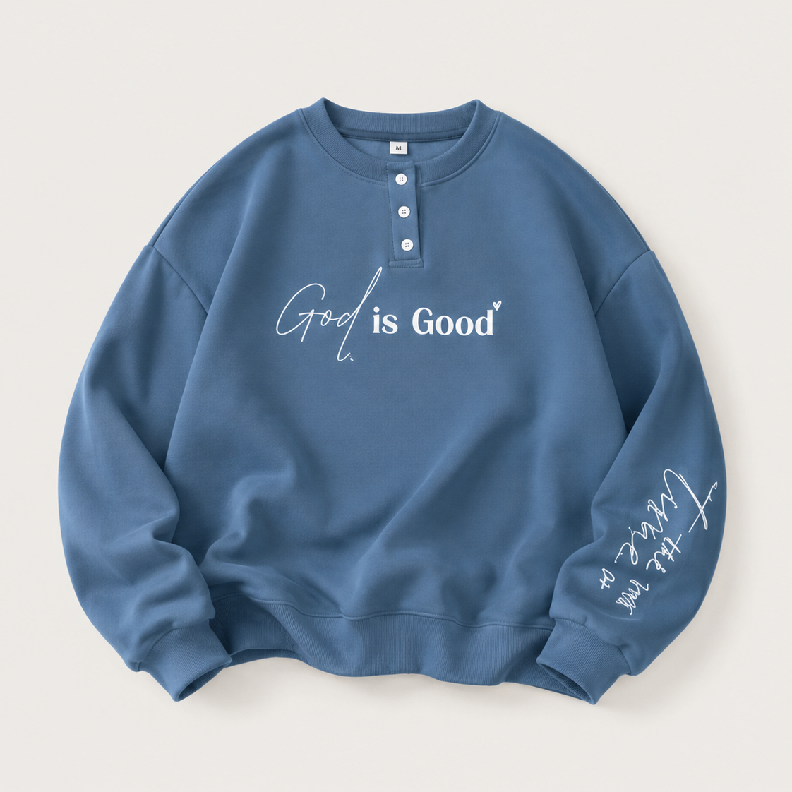 Women's Round Neck Letter Print Sweatshirt