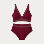 Women's High-Waist Push-Up Bikini Set
