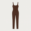 Women's Tummy Control Seamless Ribbed Shapewear Bodysuit