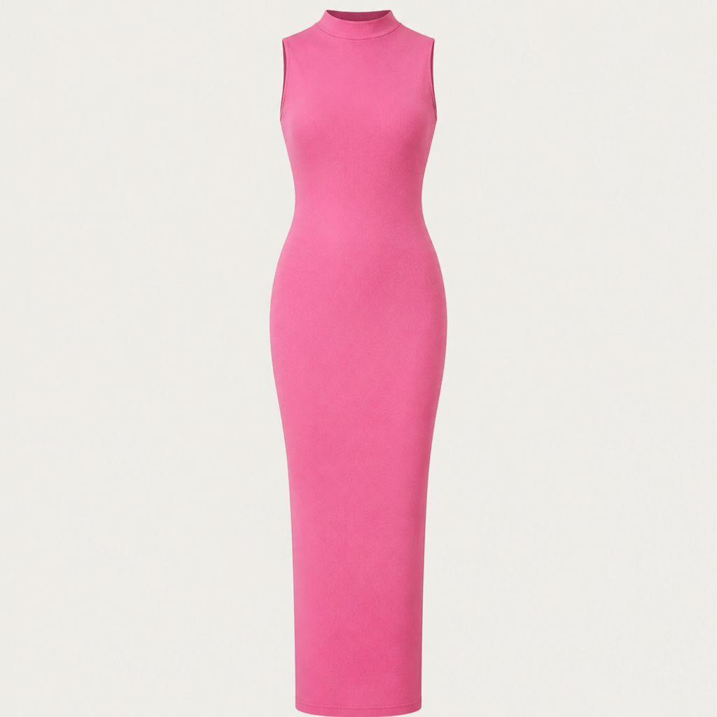 Women's Casual Sleeveless Round Neck Summer Dress