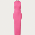 Women's Casual Sleeveless Round Neck Summer Dress