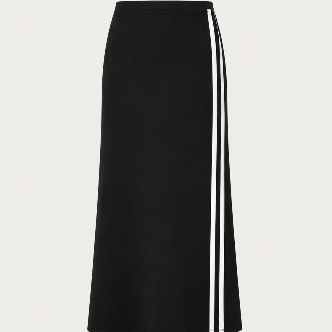 Women's Plus Size Slit Midi Skirt