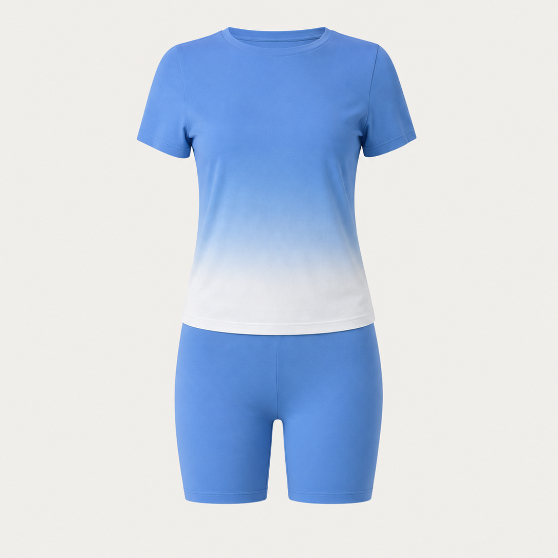 Women's T-Shirt and Shorts Set