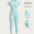 Women's Fitted Fitness Two-Piece Set