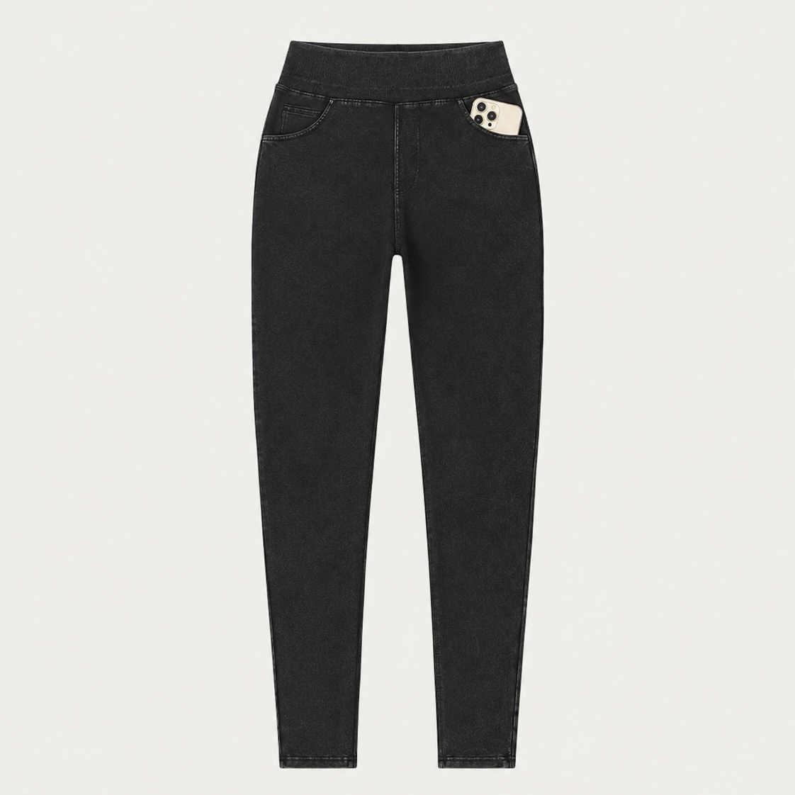Women's Elegant High-Waist Slim-Fit Jeans