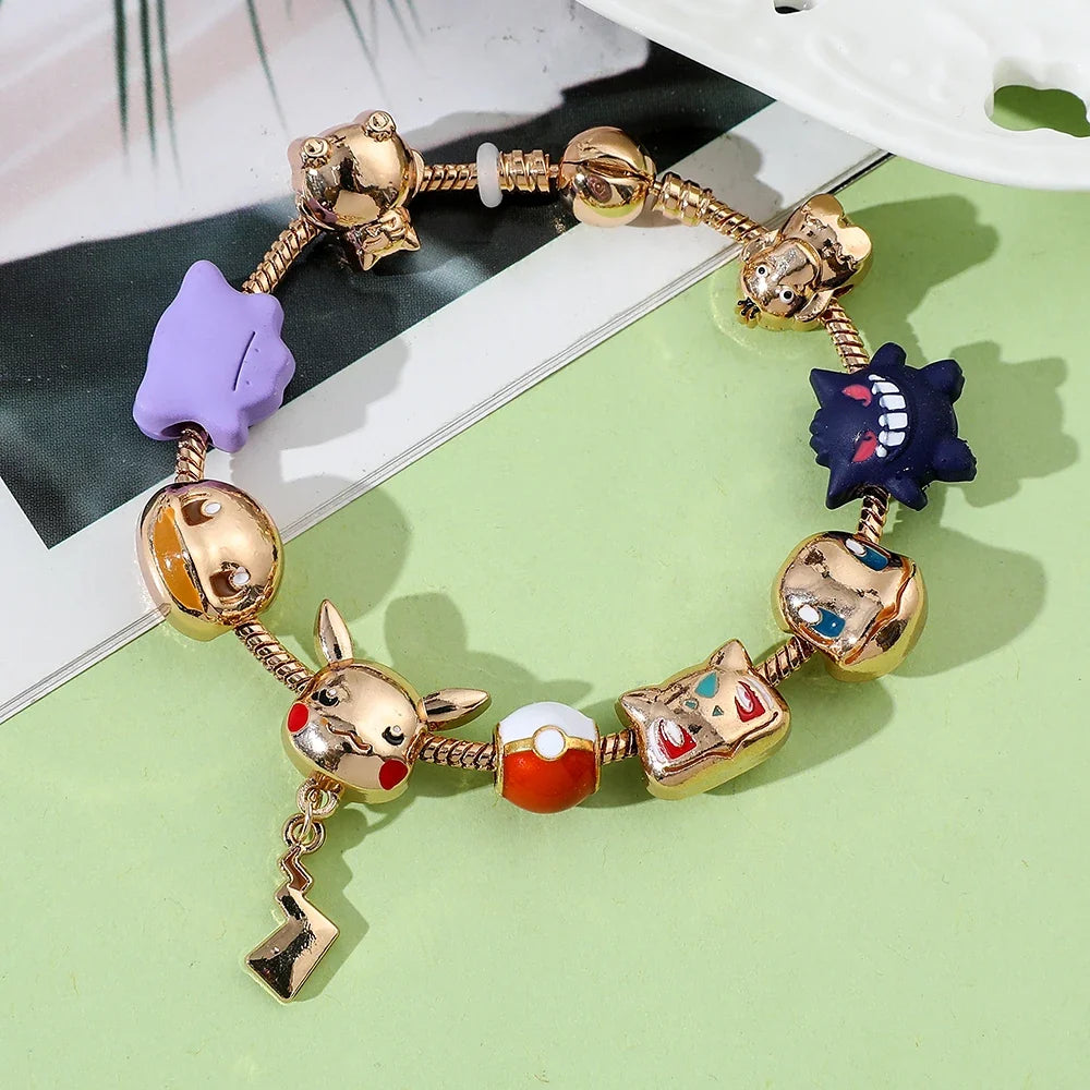 Pikachu inspired Pokémon necklace lifestyle view