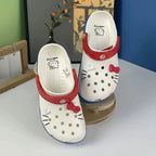 my melody cartoon clogs cute summer beach sandals for women & kids