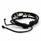 Pokémon Mega Stone leather bracelet adjustable anime jewelry product photo