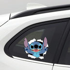 3D Stitch car decal for window bumper and smooth vehicle surfaces