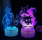 Gengar Pokémon 3D LED night light room decor product photo