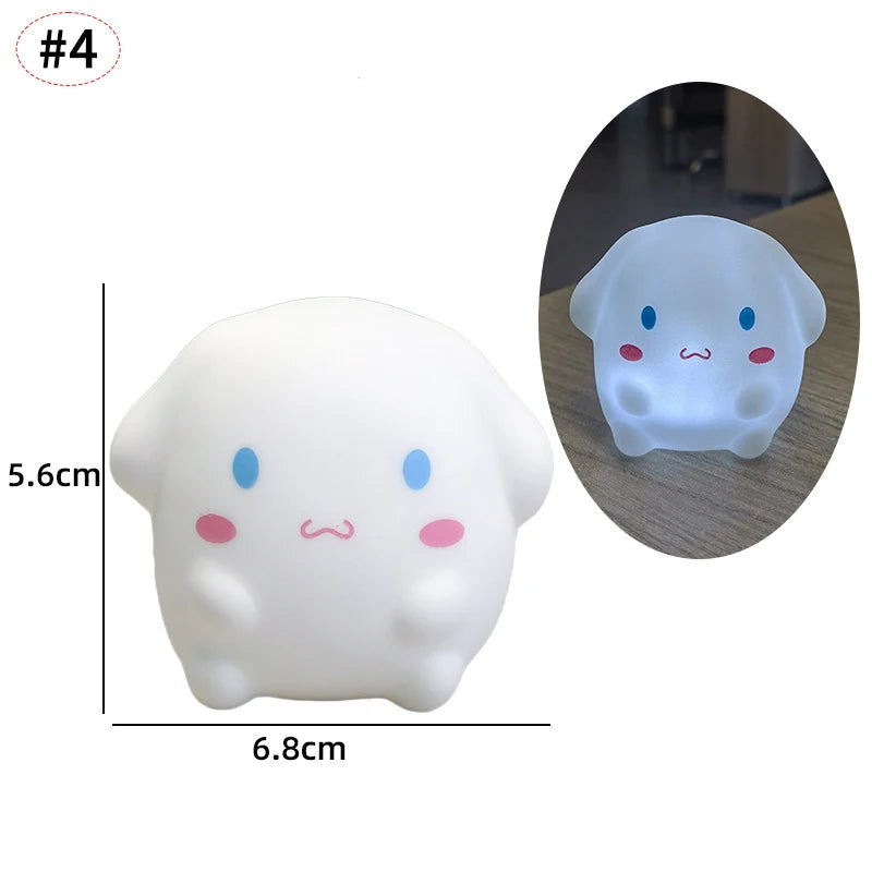 Cute cartoon table lamp  luminous home decor & reading light