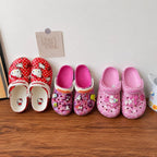 my melody cartoon clogs cute summer beach sandals for women & kids