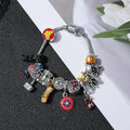 Spider Hero Inspired Charm Bracelet, Adjustable Bangle