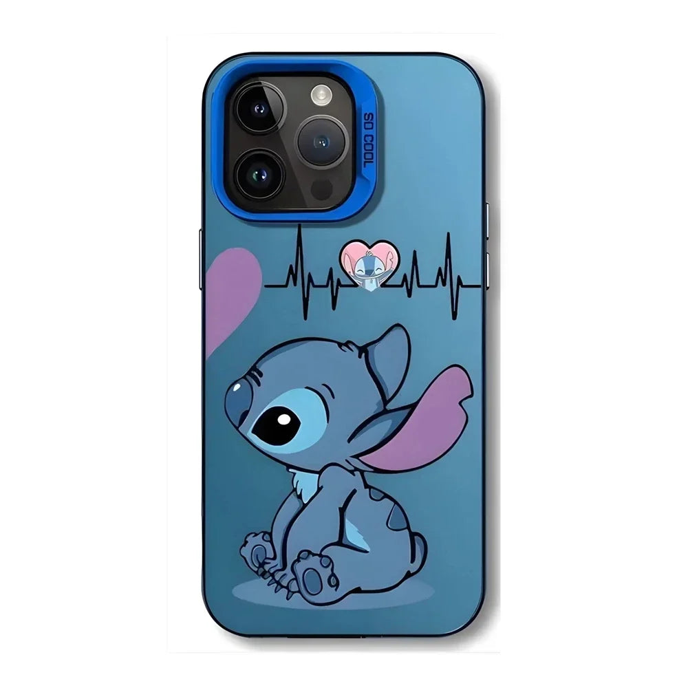 Cute Cartoon Alien Phone Case for iPhone, Shockproof
