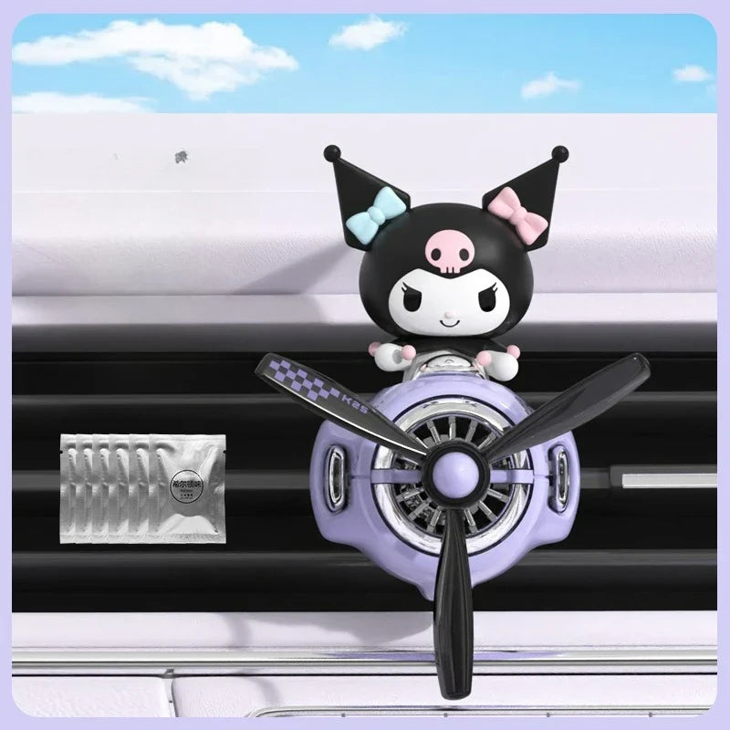 Hello Kitty car air freshener diffuser rotating vent aromatherapy product photo