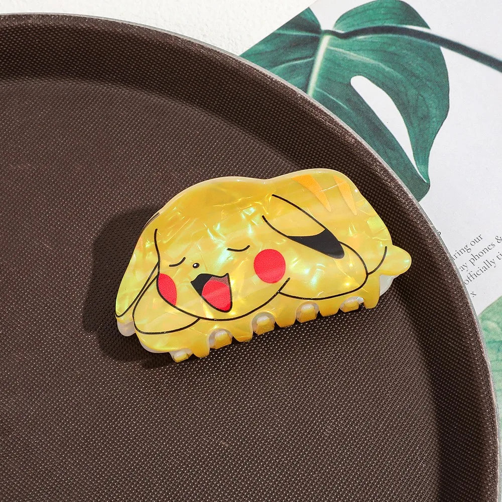 Pokémon Pikachu hair claw clip cute hair accessory product photo