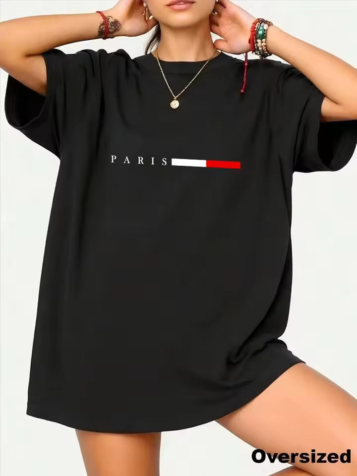 Women's Cotton O-Neck T-Shirt for Sports & Daily Wear