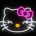 Hello kitty LED night light  neon room & wall decor