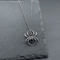 Crystal Spider Necklace
