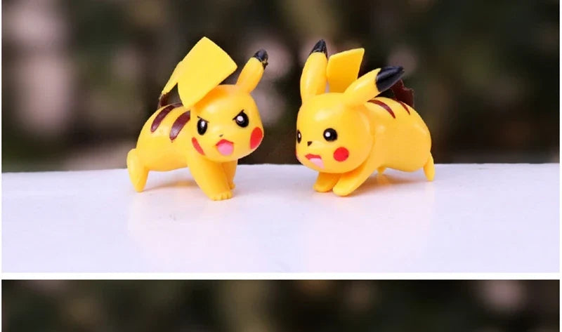 Pokémon mini figures set Pikachu character collectibles product photo