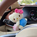 Hello Kitty plush wiper and turn signal cover car interior decor product photo