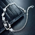 Hello Kitty bracelet with sparkling cubic zirconia detail for women