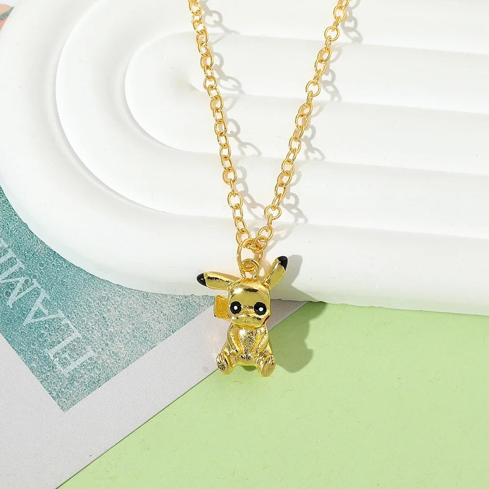 Pikachu Pokémon necklace cute anime pendant jewelry product photo