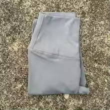 Women's Solid Color High-Waist Pocket Leggings
