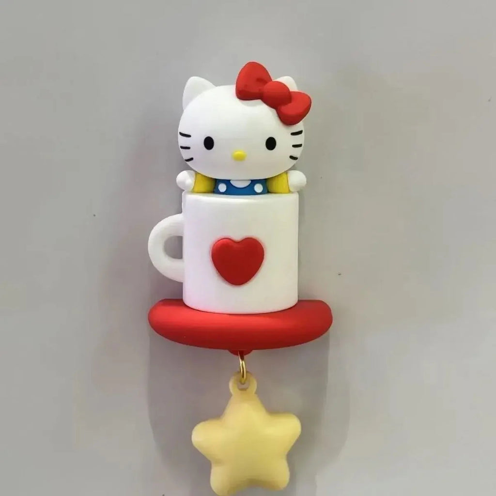 Hello Kitty fridge magnet LED night light  cute kitchen decor
