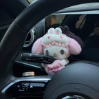 Hello Kitty plush wiper and turn signal cover car interior decor product photo