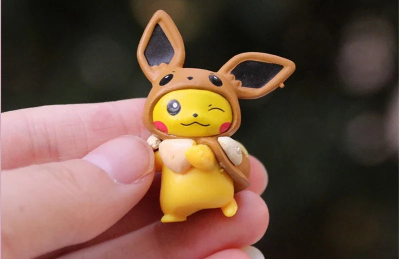 Pokémon mini figures set Pikachu character collectibles product photo