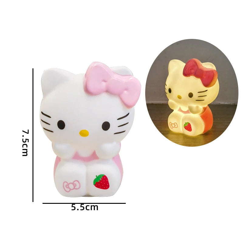 Cute cartoon table lamp  luminous home decor & reading light