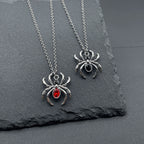 Crystal Spider Necklace