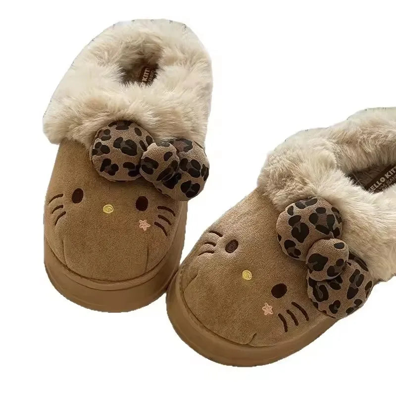 Hello Kitty plush indoor house shoes product image