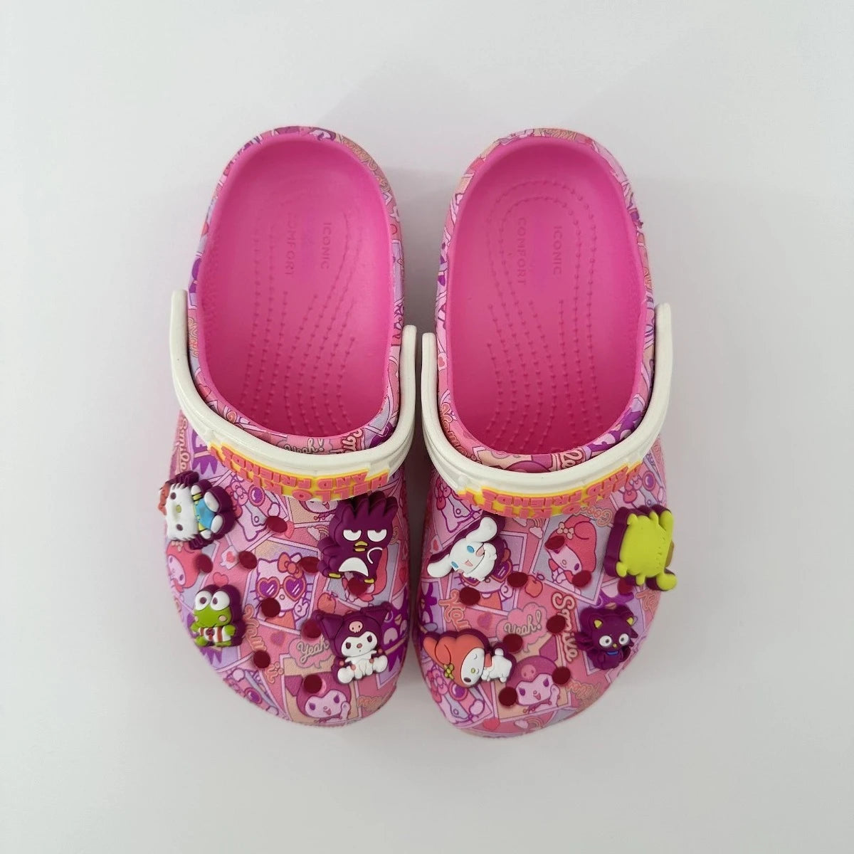 my melody cartoon clogs cute summer beach sandals for women & kids
