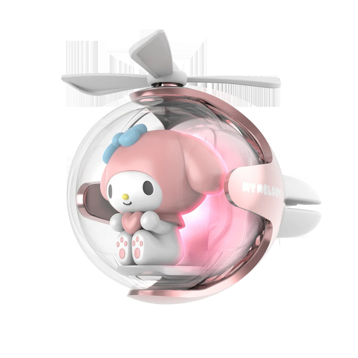 hello kitty car air freshener rotating propeller vant fragrance