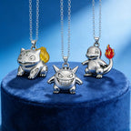 Pokémon pendant necklace worn as anime-inspired jewelry