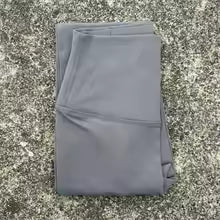 Women's Solid Color High-Waist Pocket Leggings