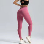 Women's Seamless High-Waist Compression Leggings
