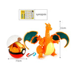 Pokémon Poké Ball transforming toy and Pikachu action figure product photo