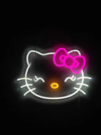 Hello kitty LED night light  neon room & wall decor