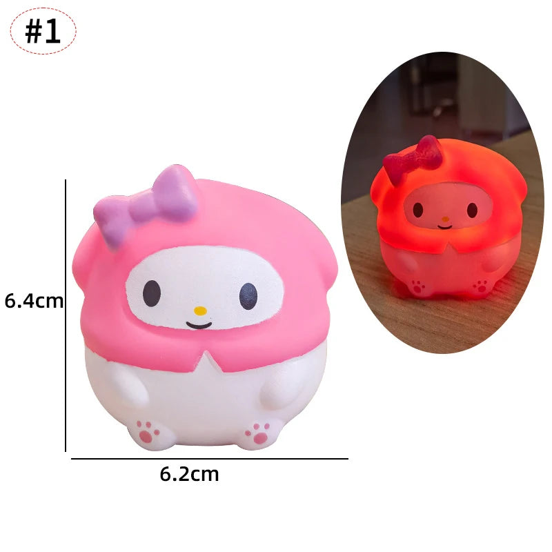 Cute cartoon table lamp  luminous home decor & reading light