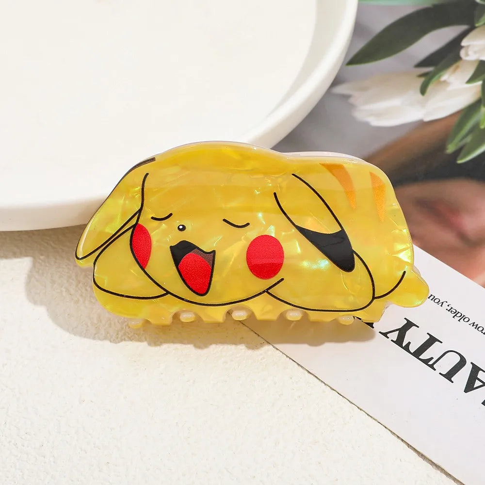 Pokémon Pikachu hair claw clip cute hair accessory product photo