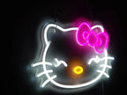 Hello kitty LED night light  neon room & wall decor