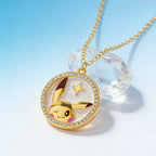 Pikachu Pokémon anime metal pendant necklace kawaii jewelry product photo