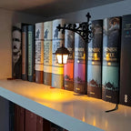Wizard-Themed Book Nook LED Lantern Decor